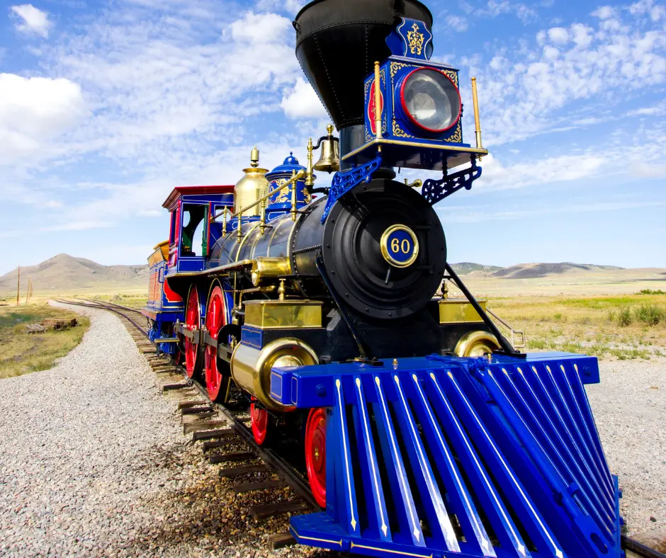 Golden Spike National Park - Train