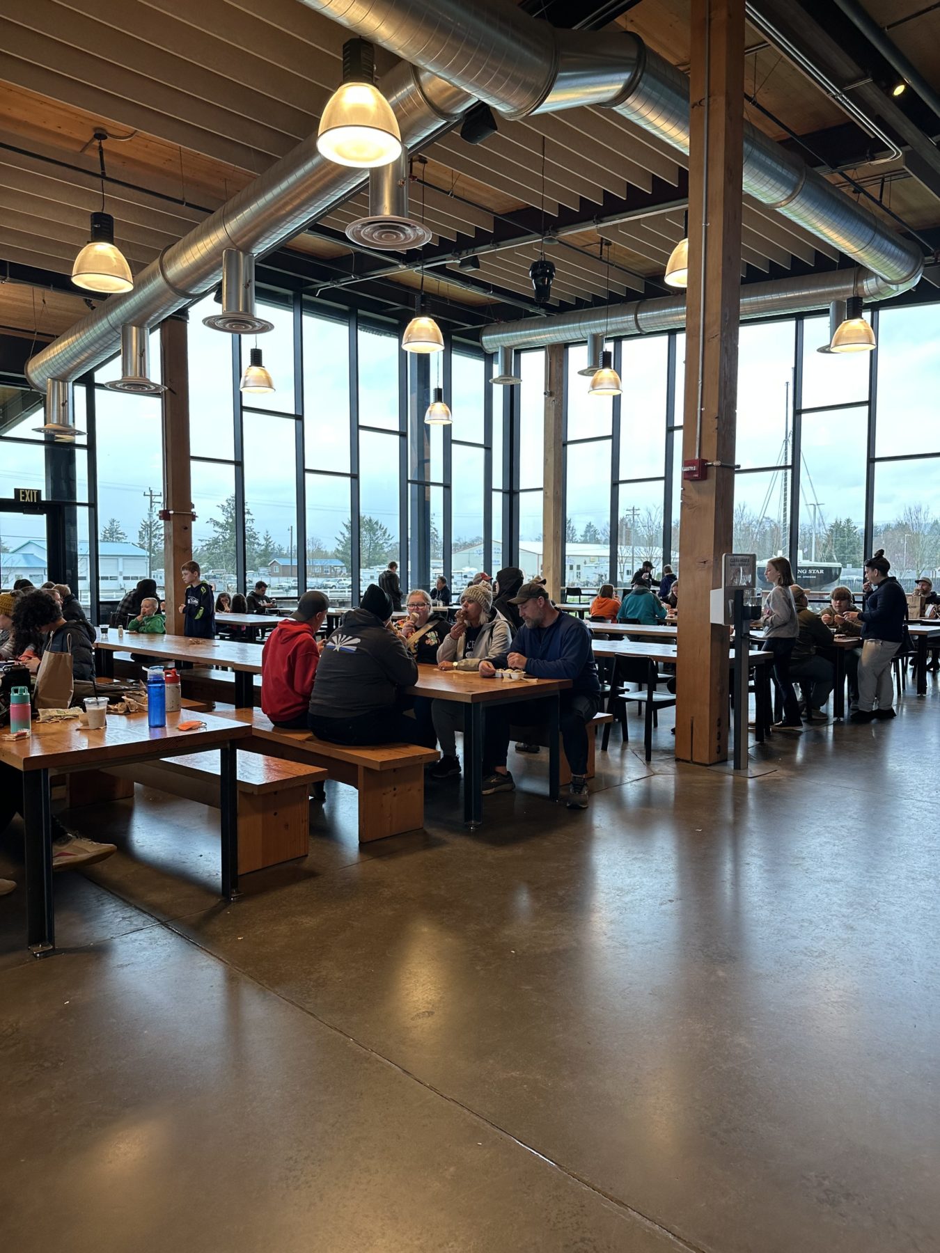 Tillamook Factory Oregon - dining hall 