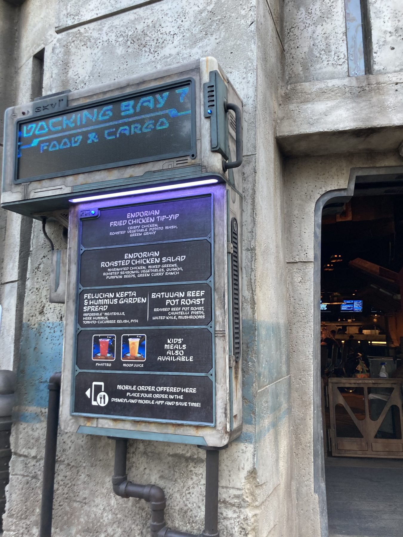 Star Wars Land food