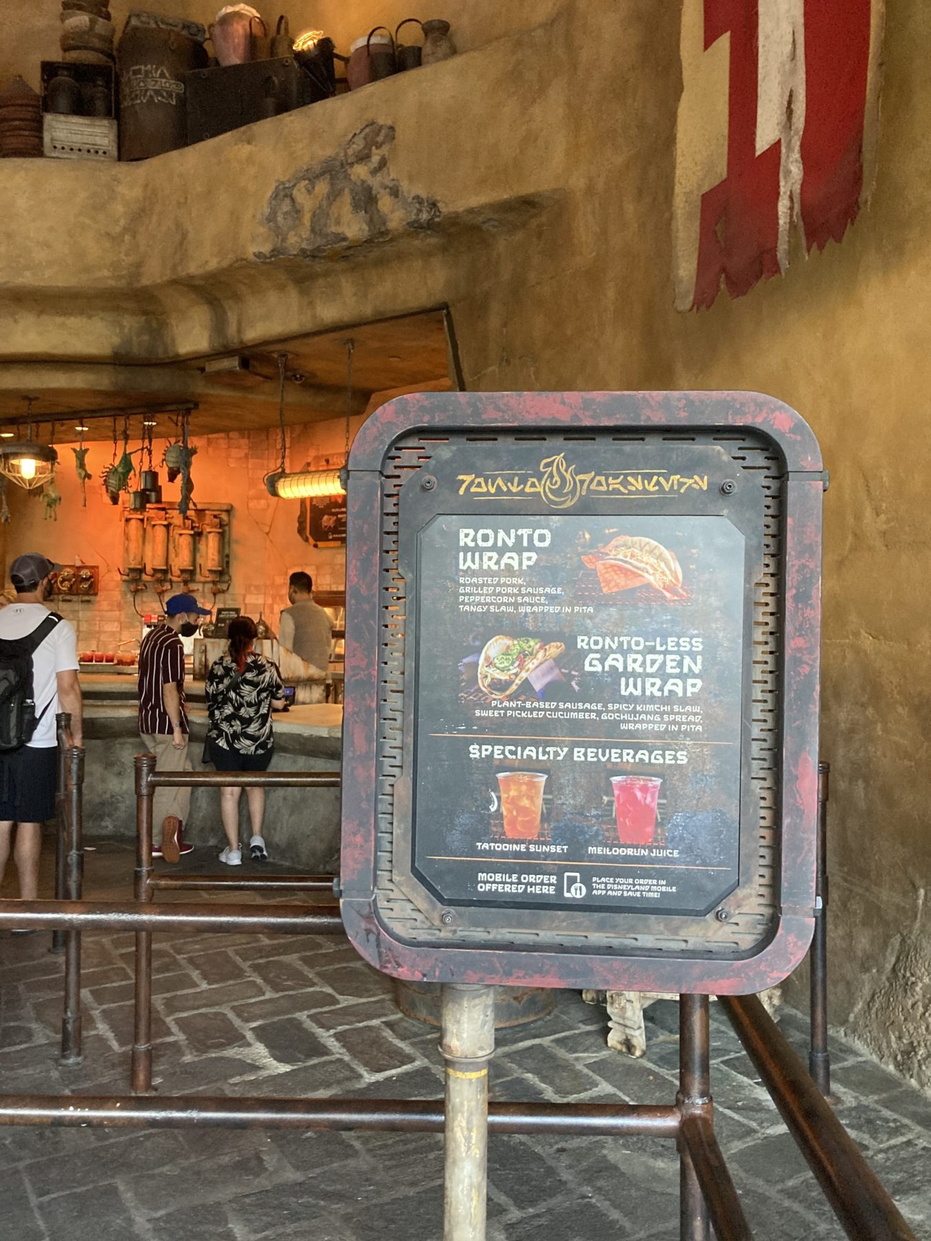 Star Wars Land food