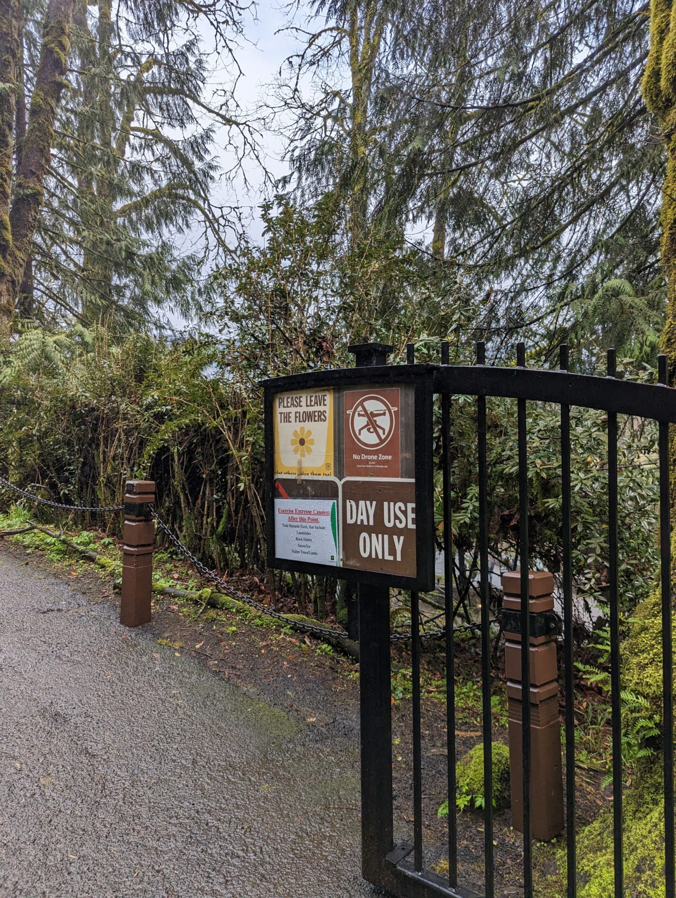 Self Guided Multnomah Falls hike