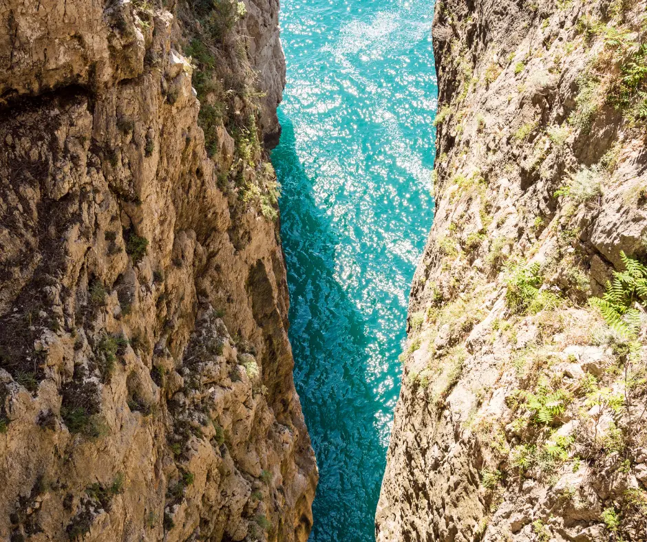 Montagna Spaccata Gaeta Italy