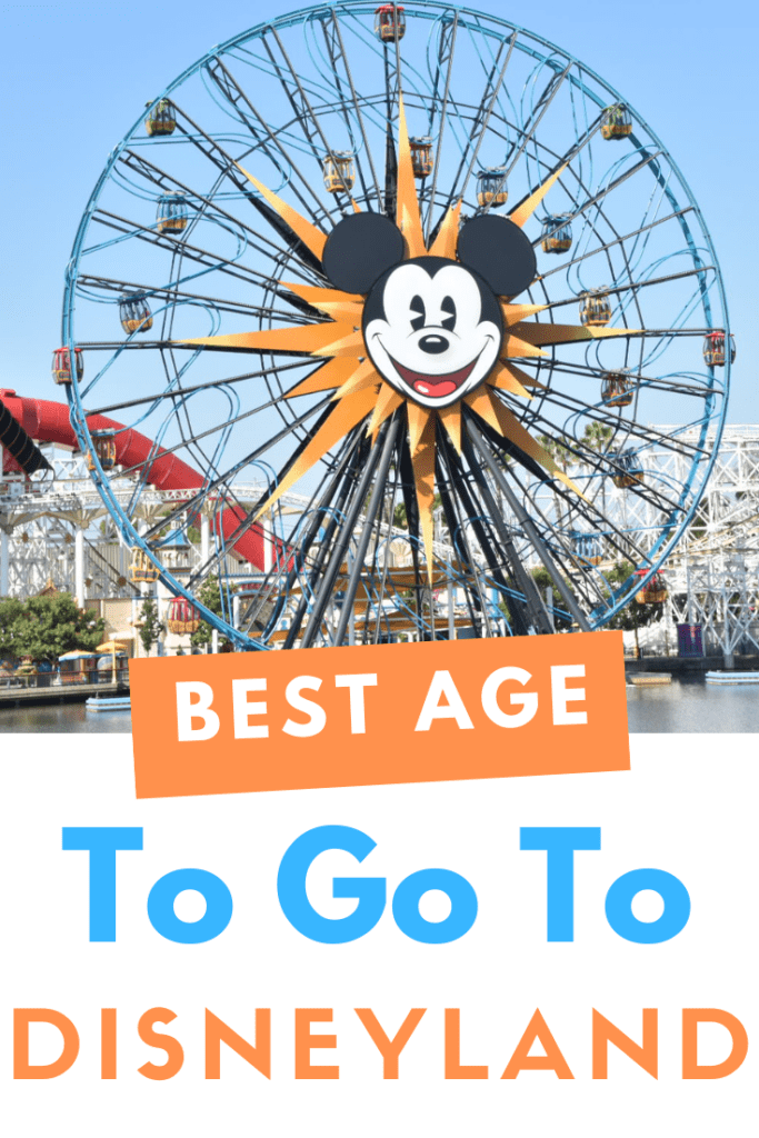 Best Age for Disneyland Pin for Pinterest