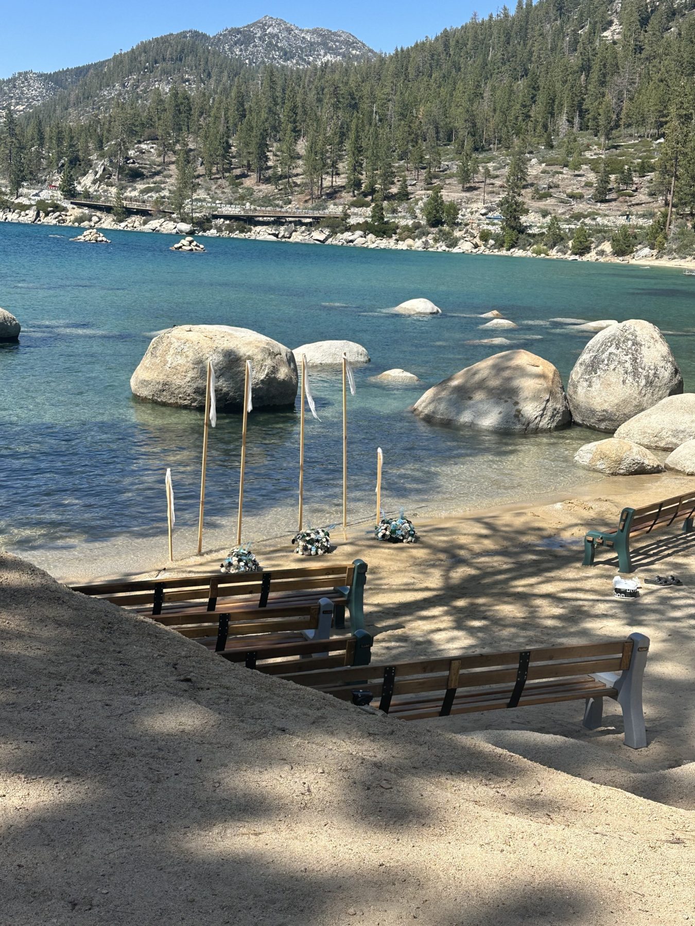 Sand Harbor Nevada Wedding