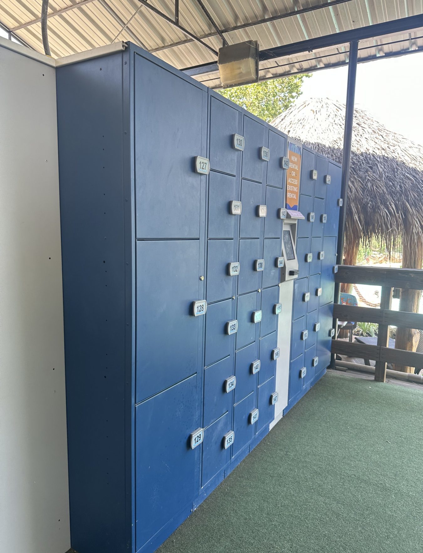 Schlitterbahn Lockers