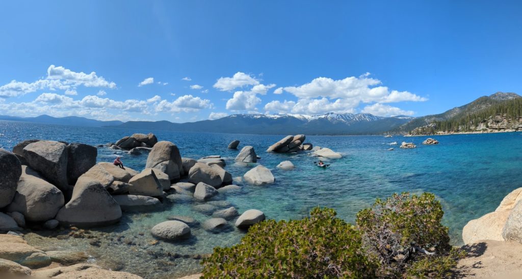 Best beaches in Tahoe - sand harbor