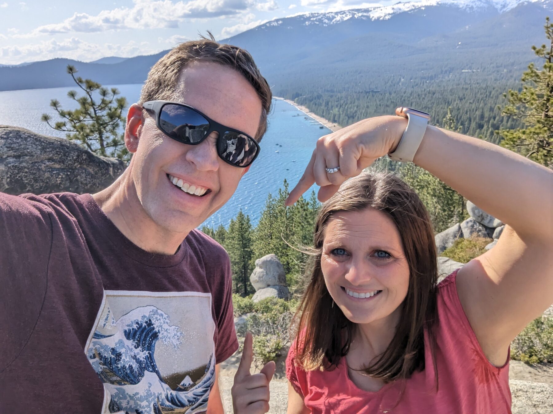 hikes in north lake tahoe - monkey rock