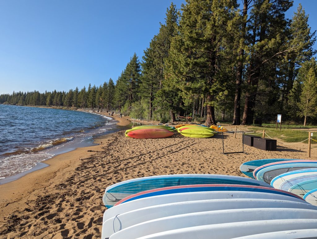 beaches in Lake Tahoe - Zypher Cove