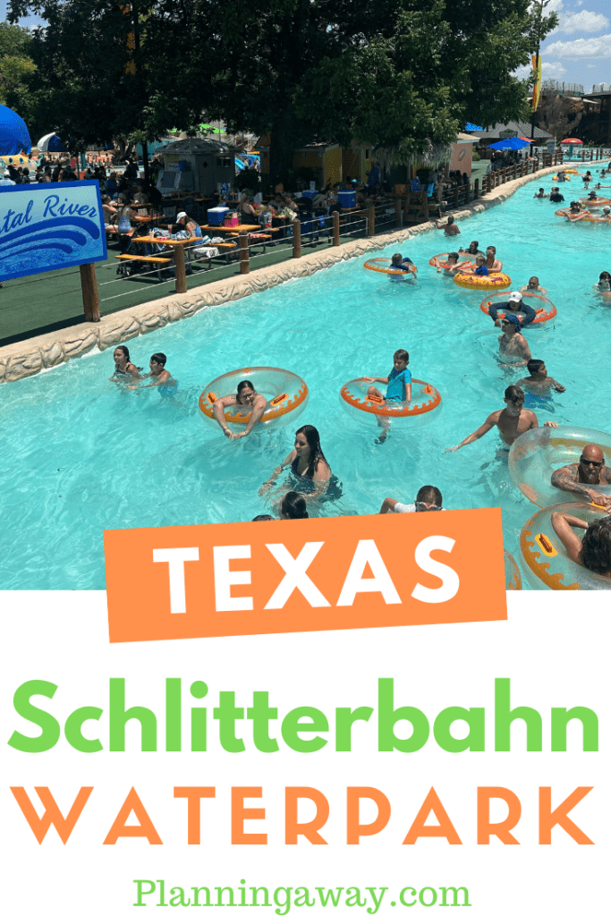 Rides at Schlitterbahn East pin for Pinterest