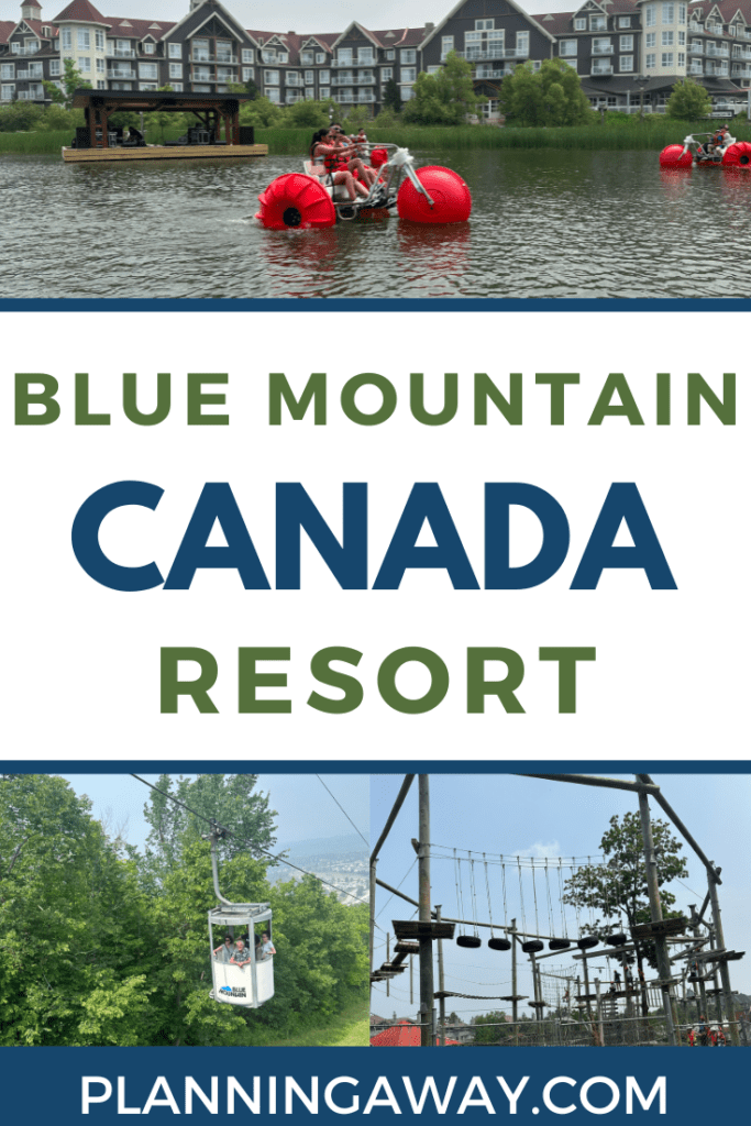 Blue Mountain Resort Canada pin for Pinterest