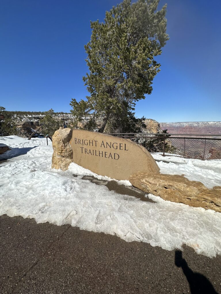 Grand Canyon in Snow