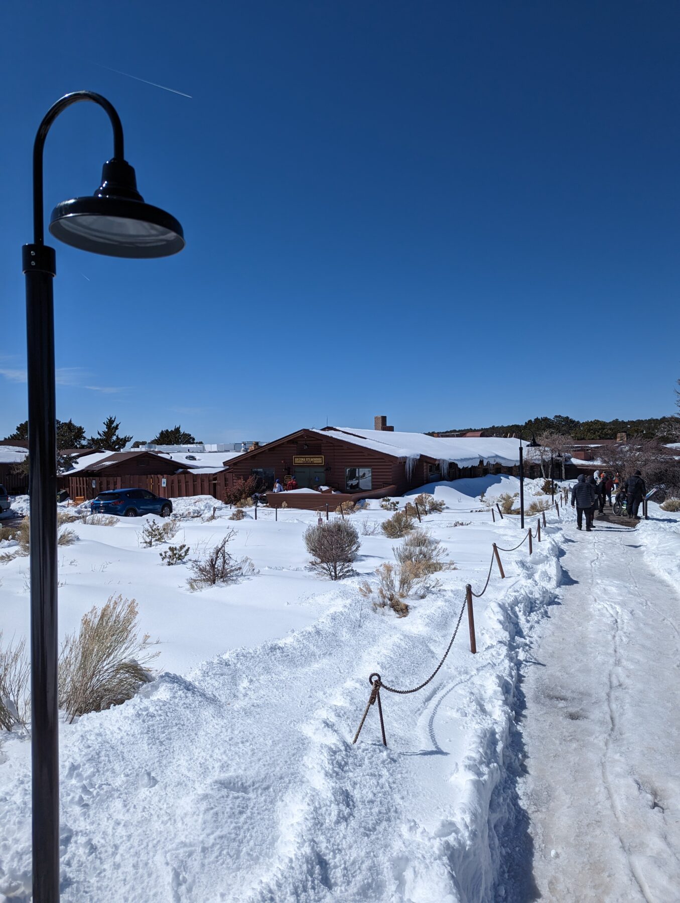 Grand Canyon winter hiking