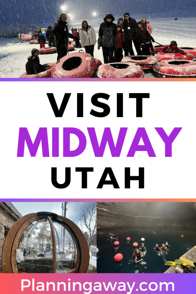 Things to do in Midway Utah Pin for Pinterest 
