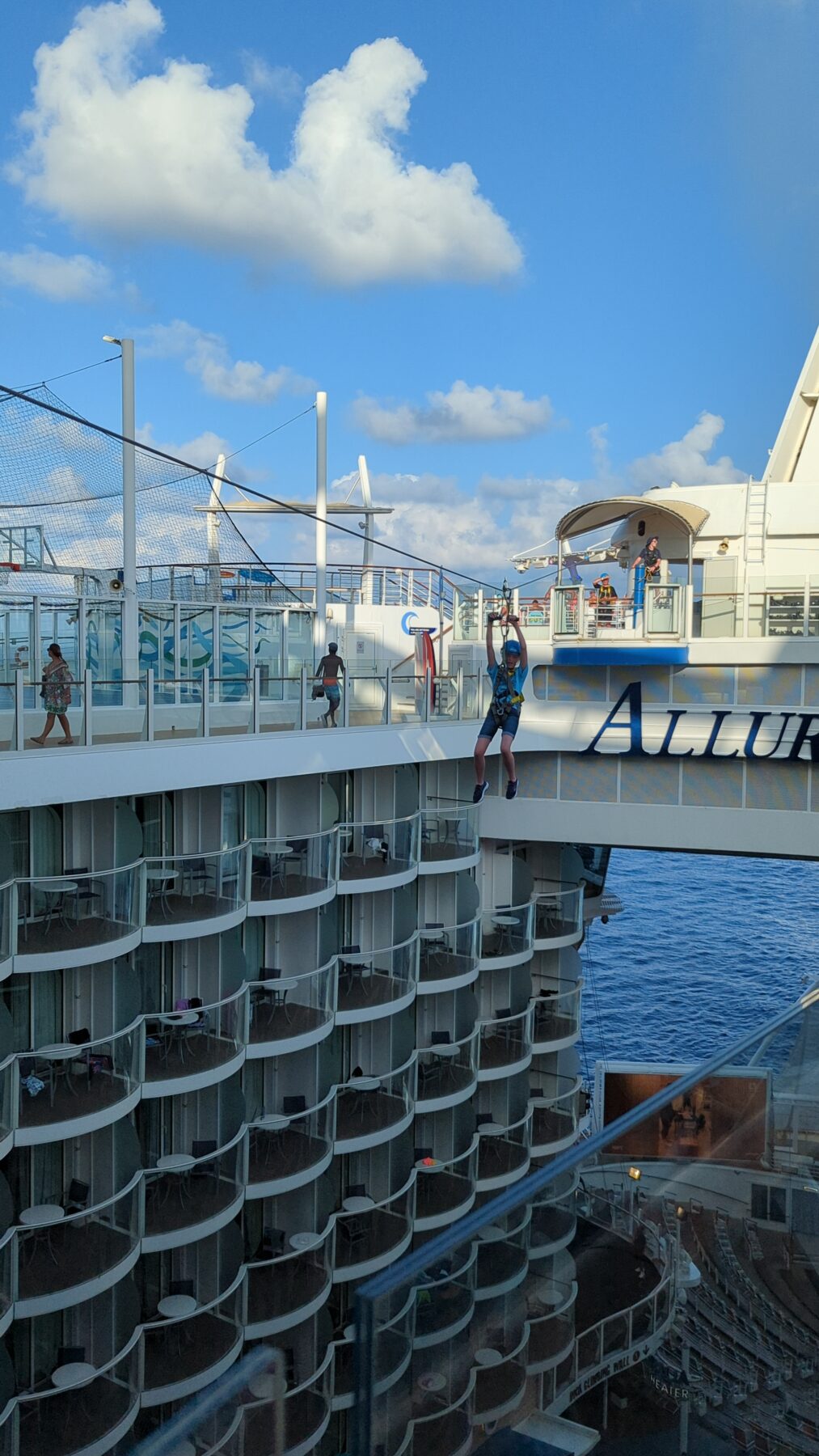 Activities on Allure of the Seas - Zip Line