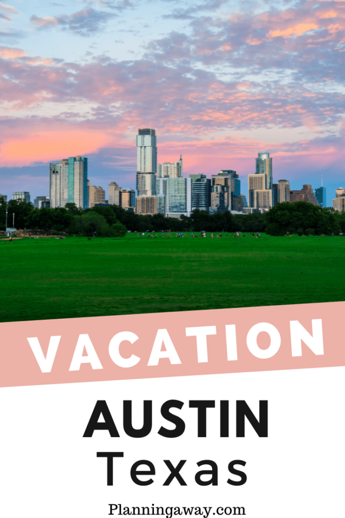 Things to do in Austin with Family Pin for Pinterest