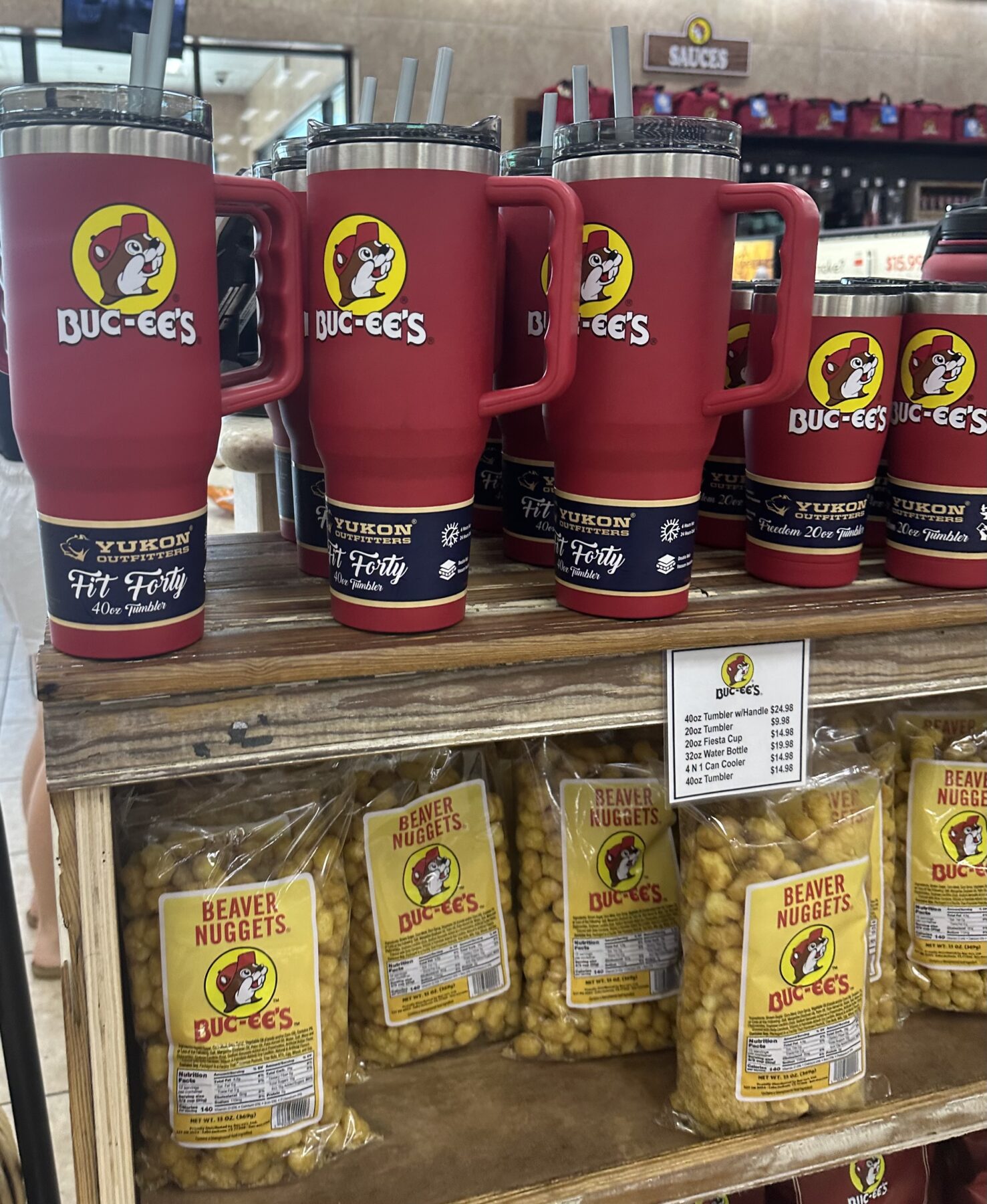 Bucee's Gas Station - Beaver nuggets
