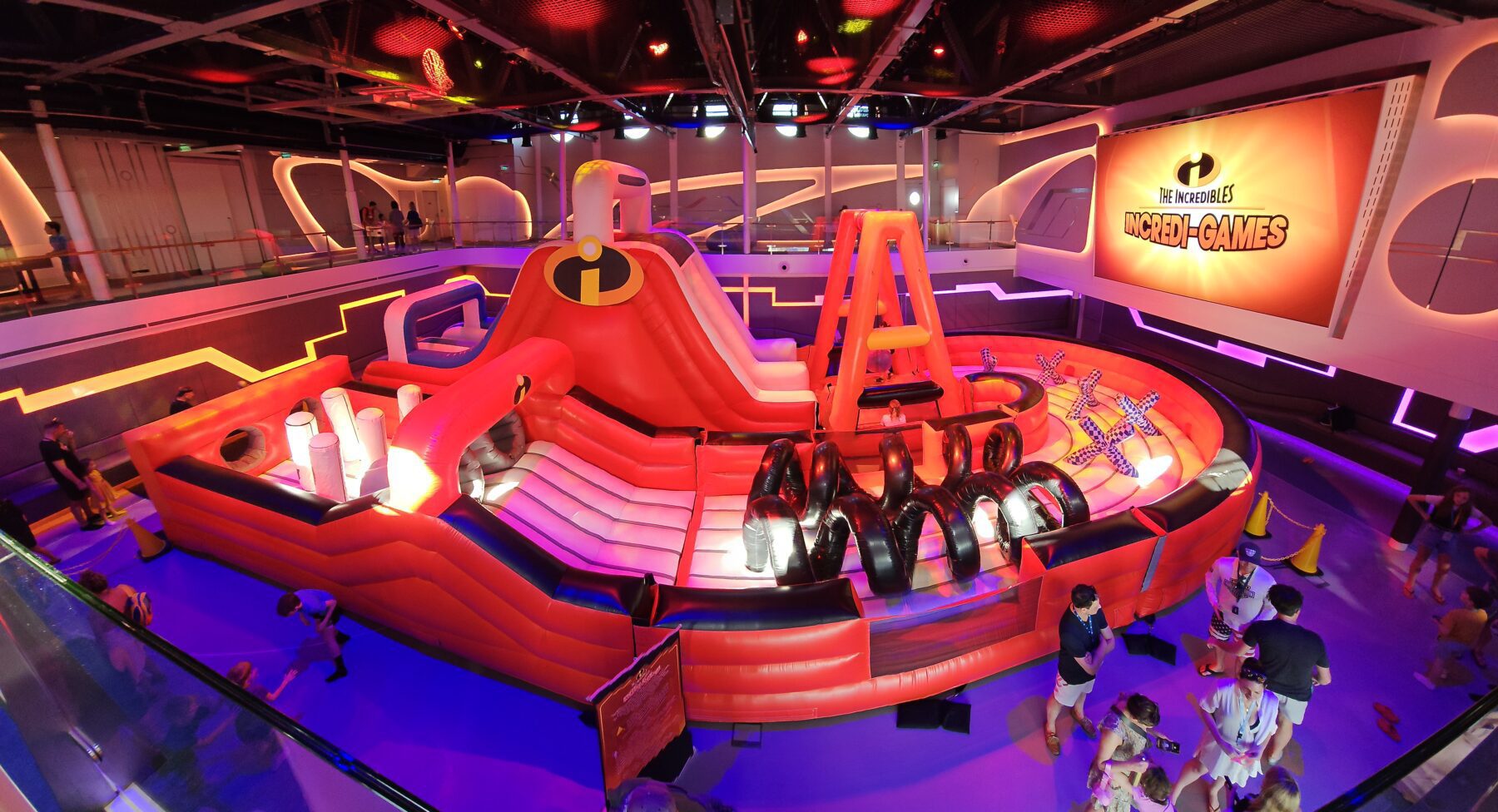 Disney Wish Cruise inflatables