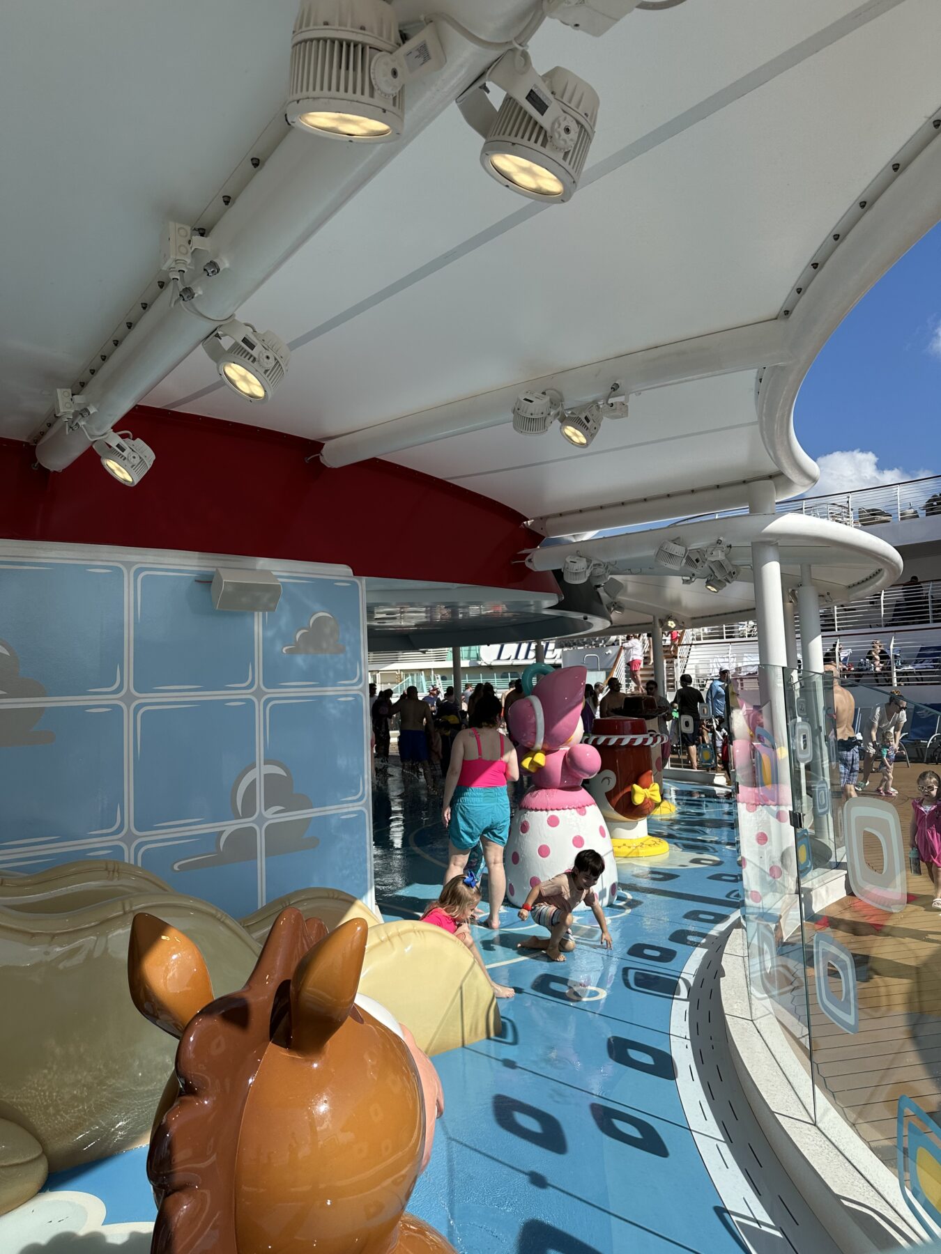 Disney Cruise Toddler SPlash Pad