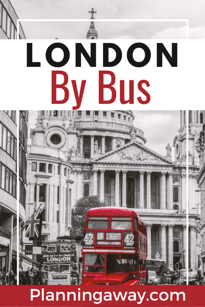 Best double decker bus tour London has Pin for Pinterest