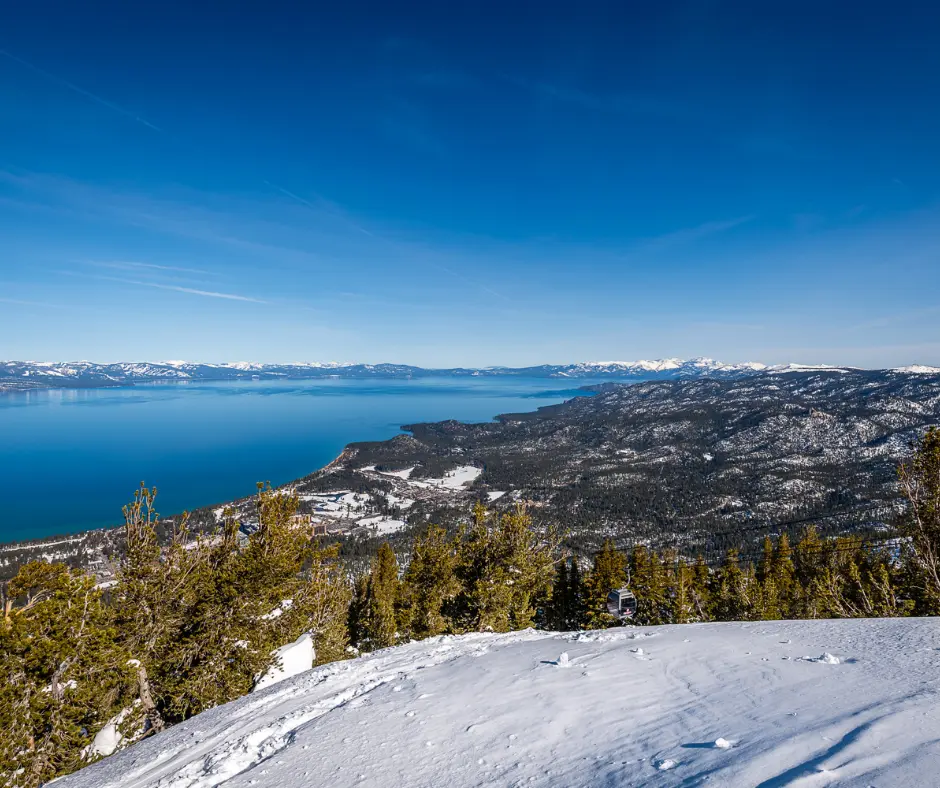 tours to lake tahoe winter ski bike