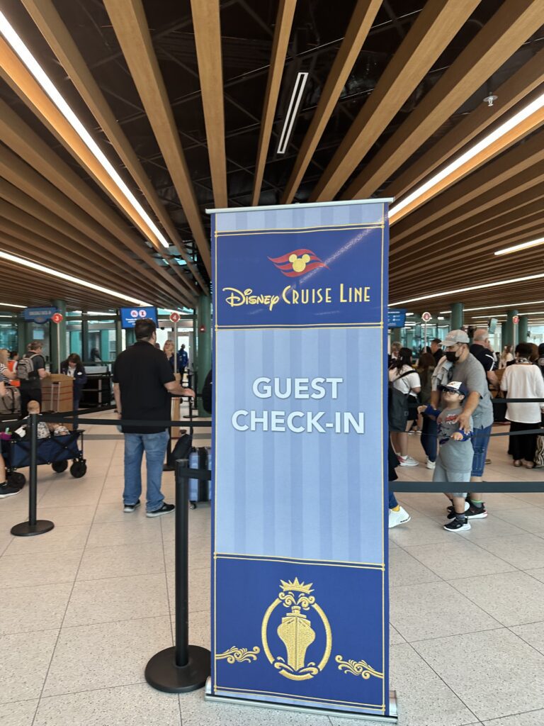 Disney Cruise line packing luggage