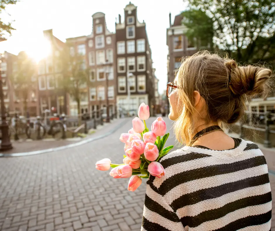 Amsterdam Tulips Spring Girls trip