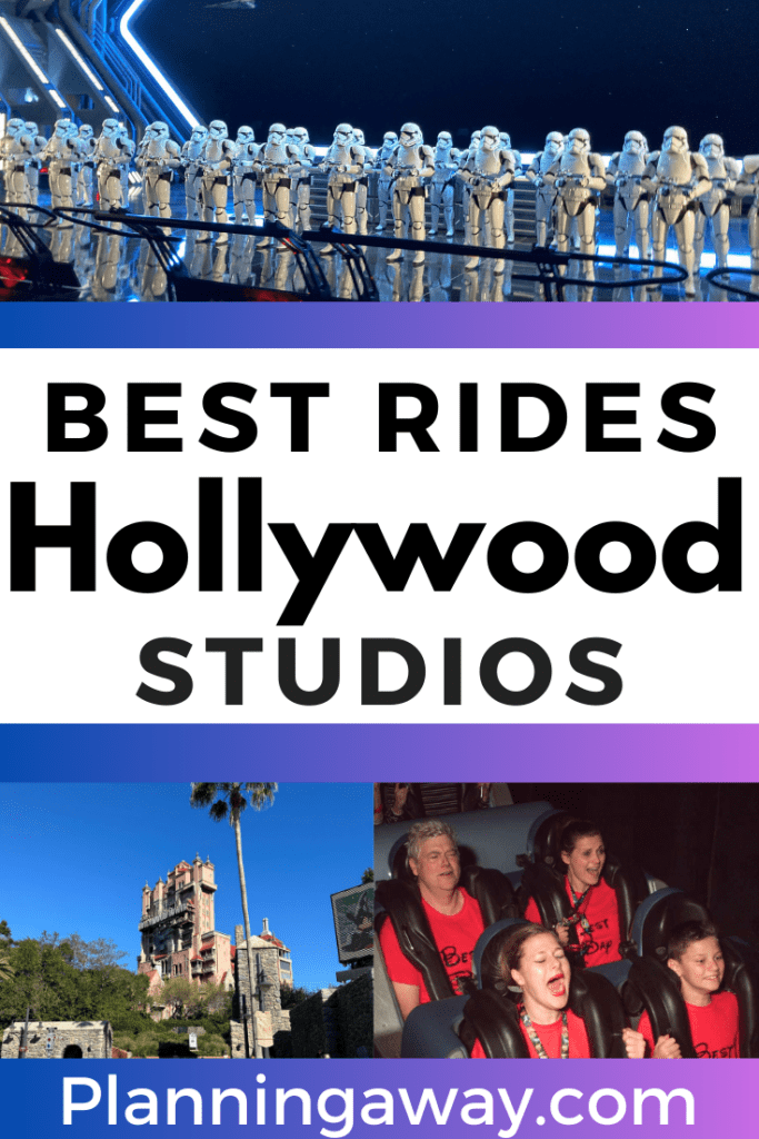 Best rides at hollywood studios pin for pinterest