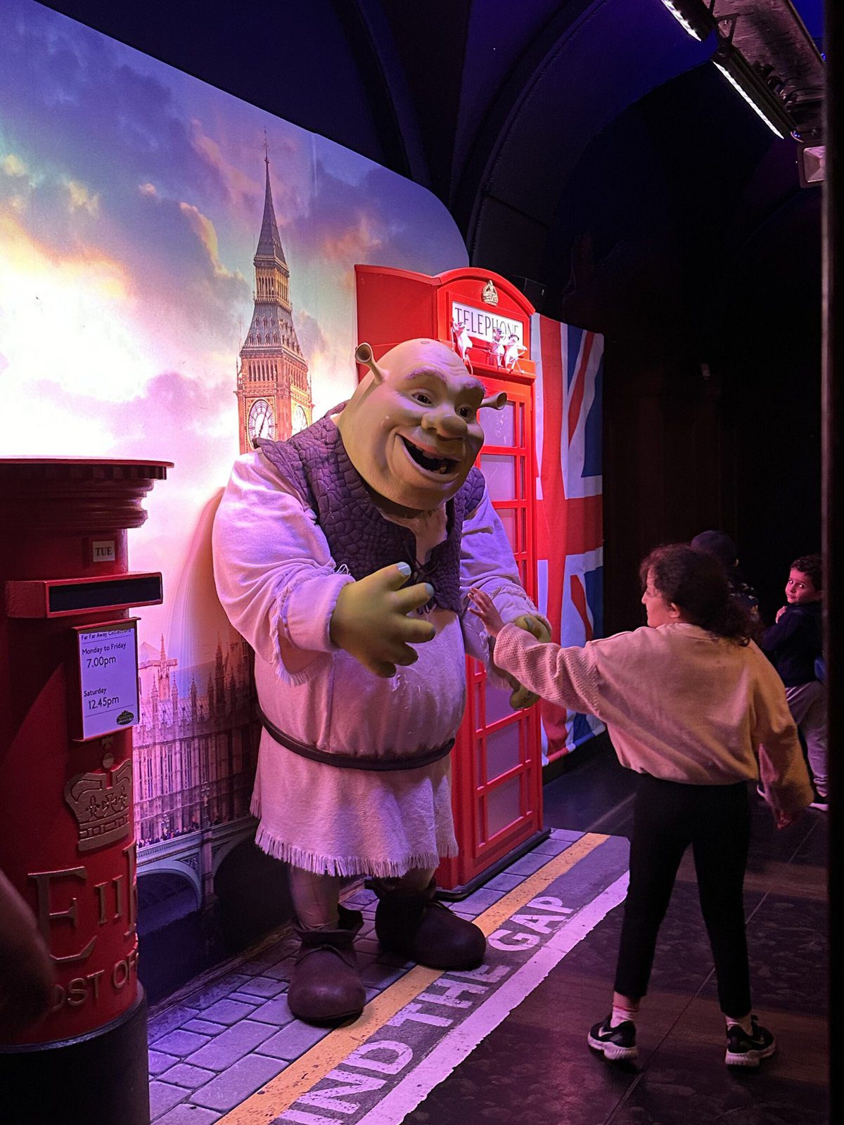 Meet Shrek on the Shreak Adventure London tour