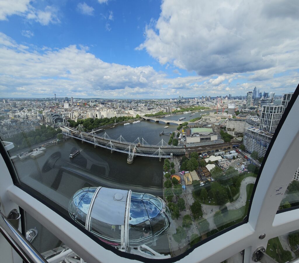 Views from the London Eye