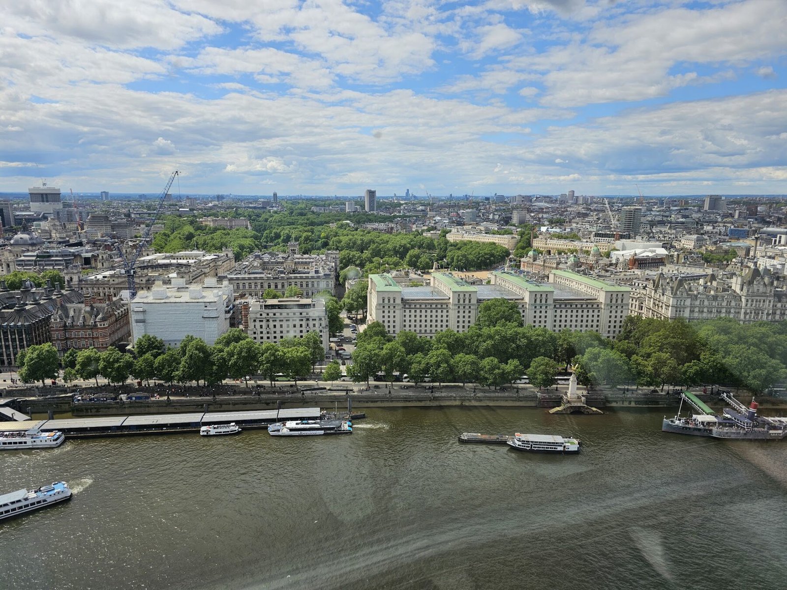 Views from the London Eye