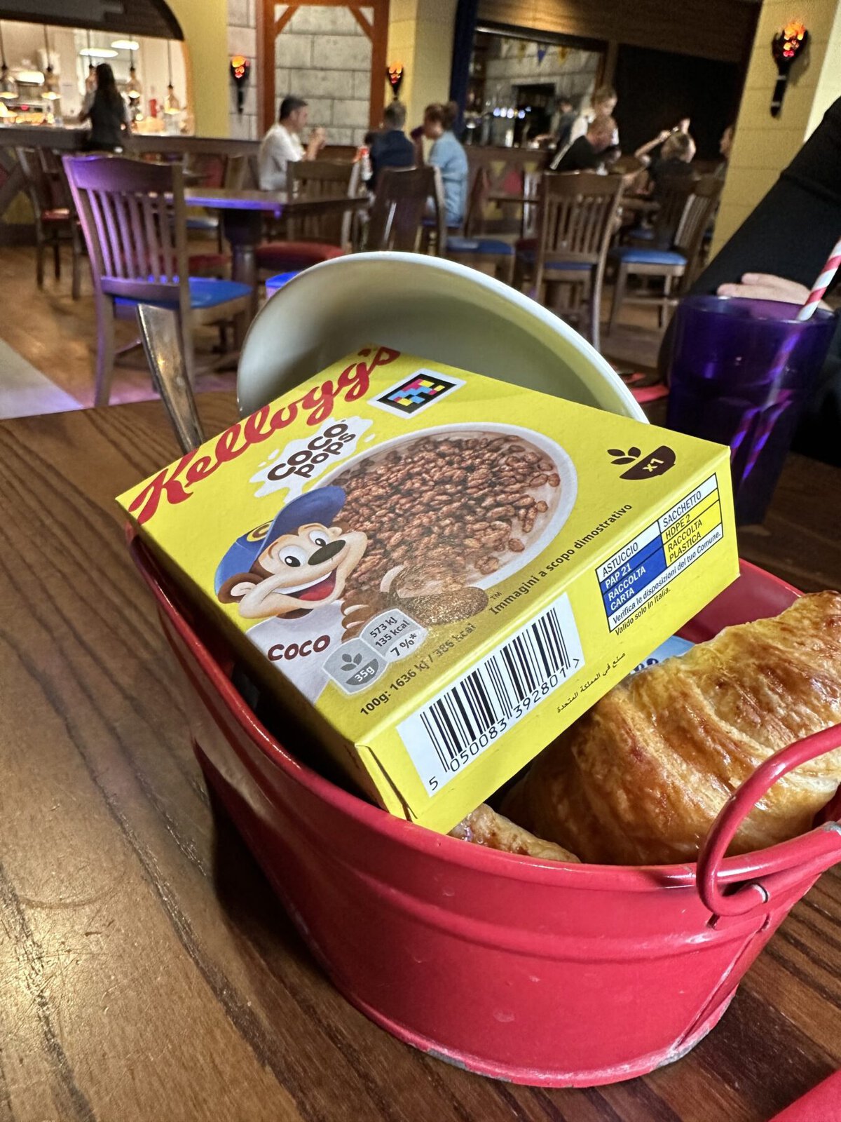 Legoland Windsor Castle hotel breakfast 