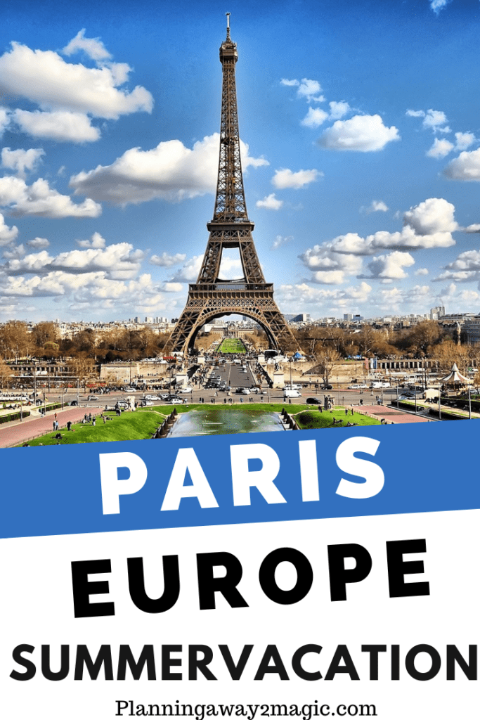 Europe Summer Vacation pin for pinterest