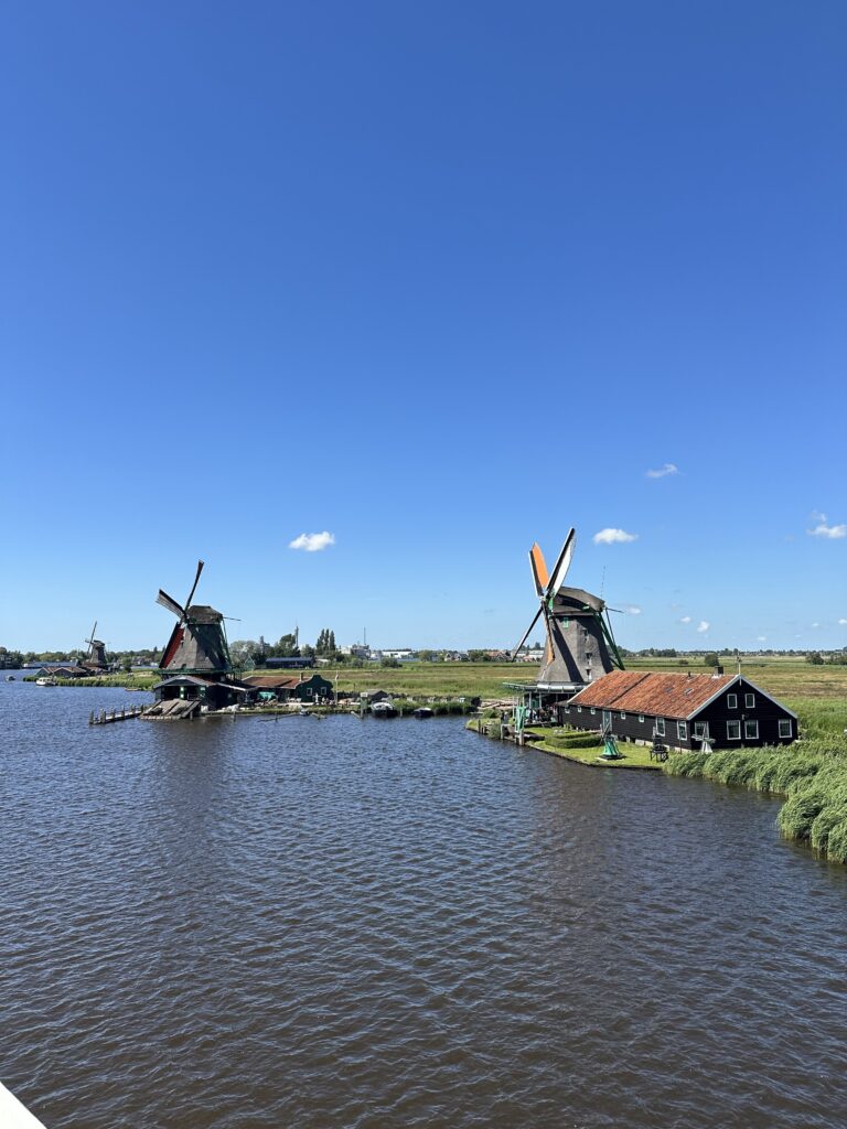 Zaanse Schans Amsterdam Windmills