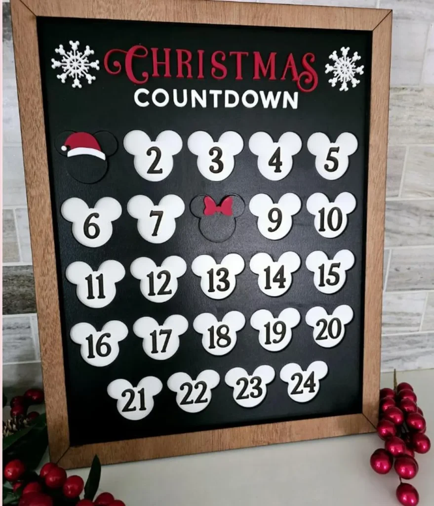 Disney Gift - Christmas Countdown