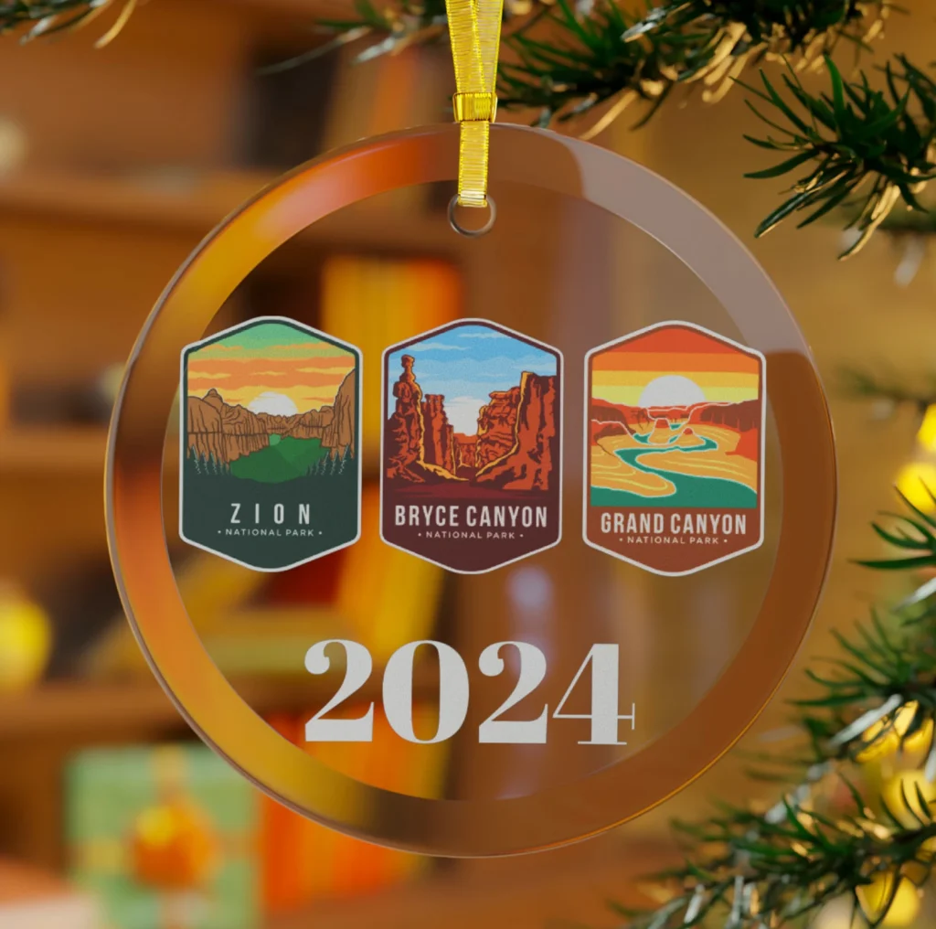 National Park Christmas Ornament