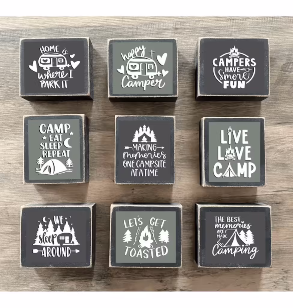 Cute Camping Decor