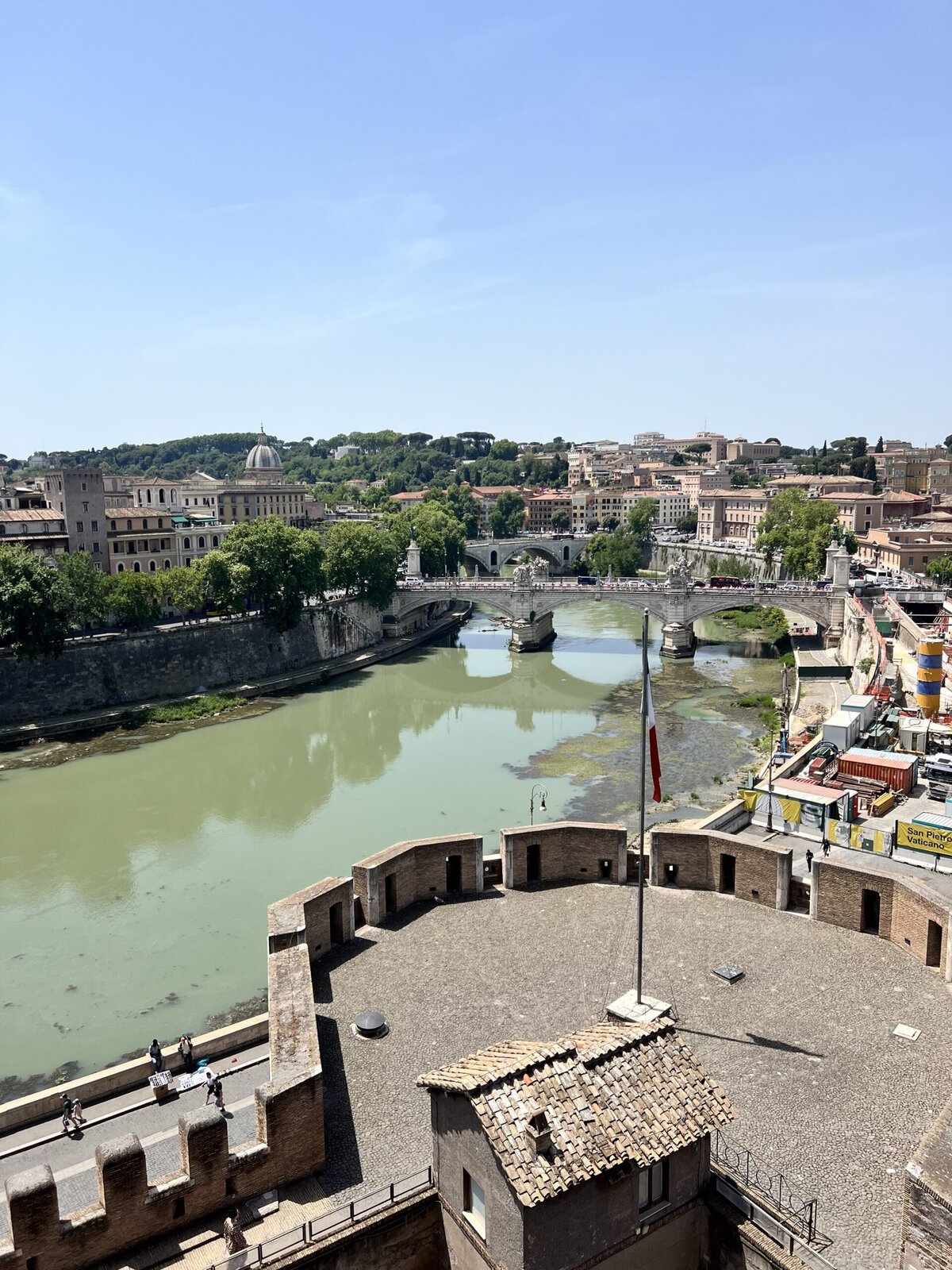 View of Rome from Sant'Angelo