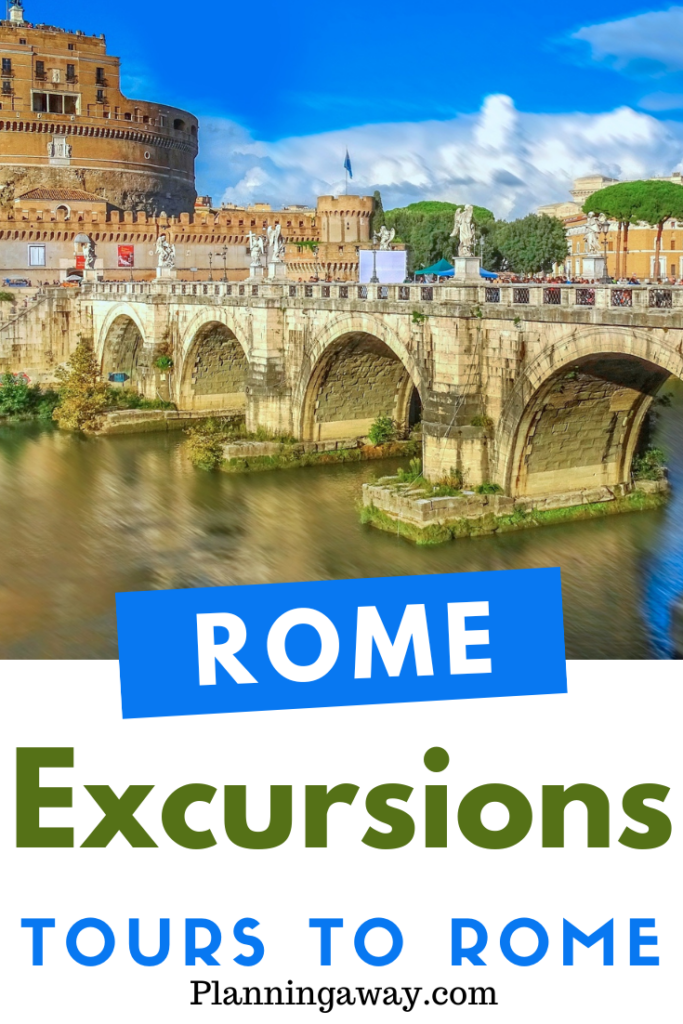 Rome Excursions pin for Pinterest 