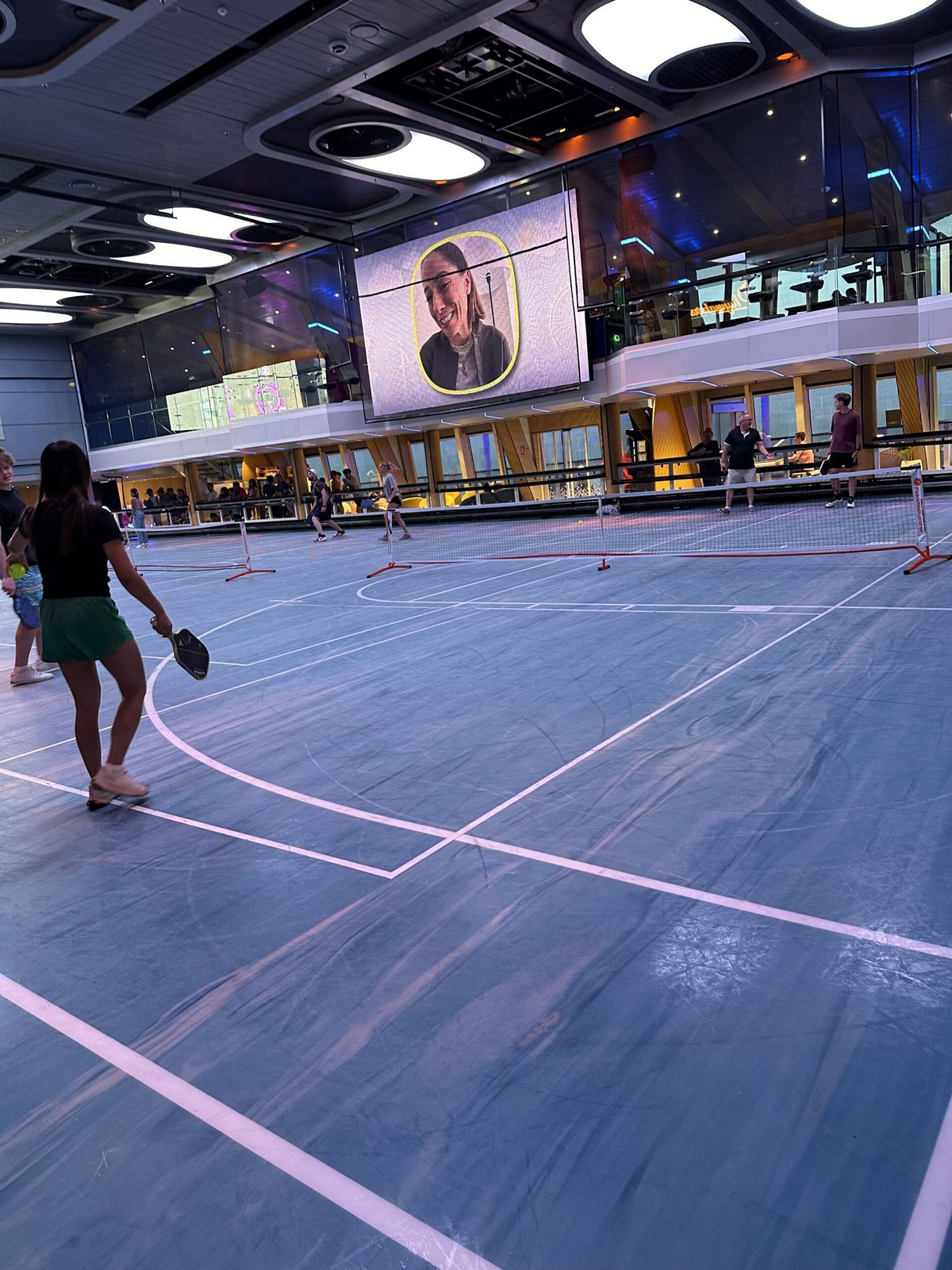 Sports Court Activiites on Odyessey of the Seas