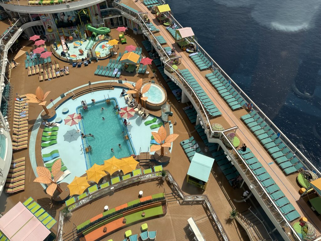 pool on Odyessey of the Seas Cruise Ship