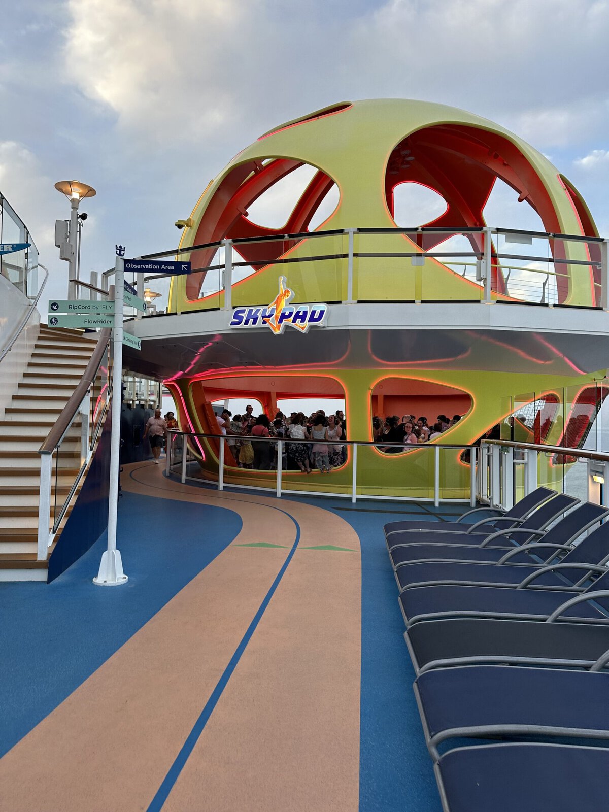 Sky Pad on Odyssey of the Seas Cruise