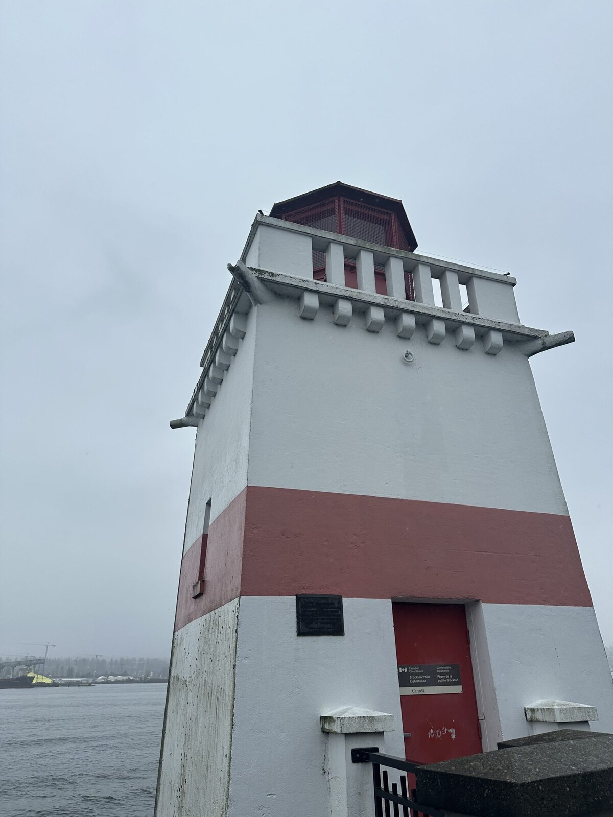 Brockpoint lighthouse at Stanley Park Vancouver