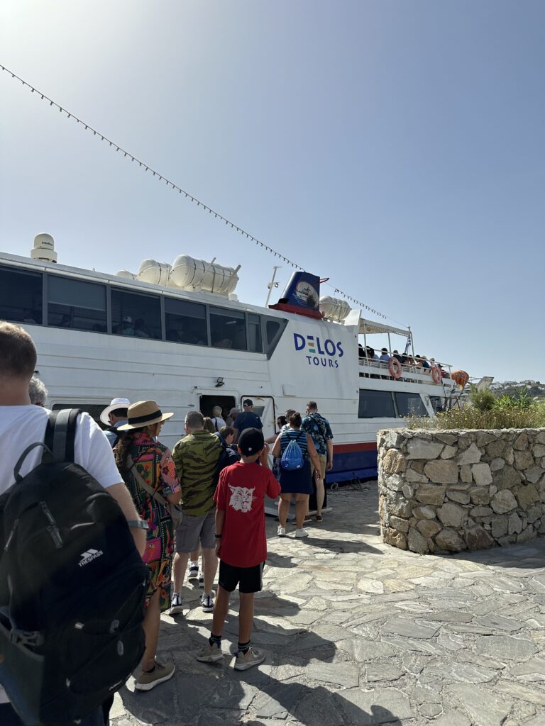 Boat to Delos