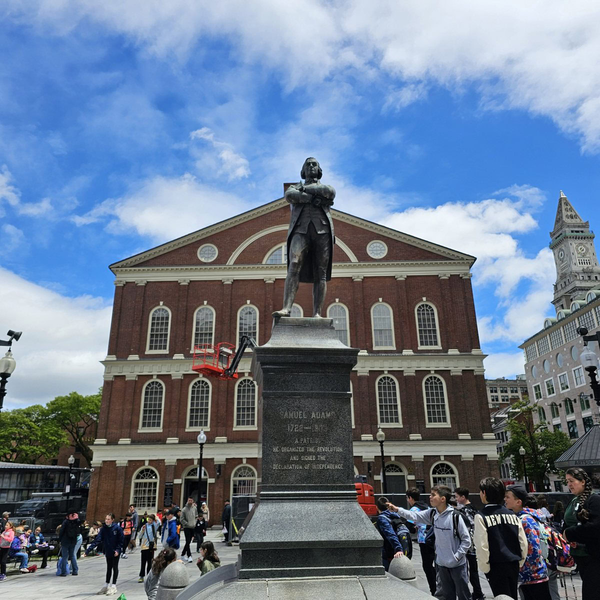 Samual Adams Statue Boston Massachusetts