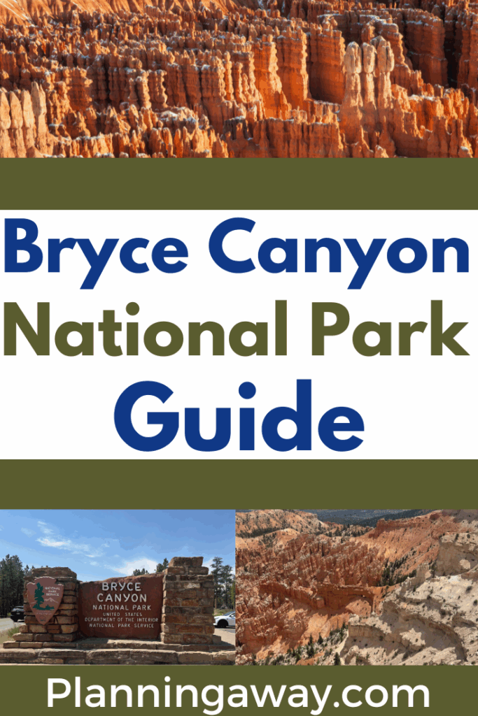 One Day in Bryce Canyon National Park pin for Pinerest