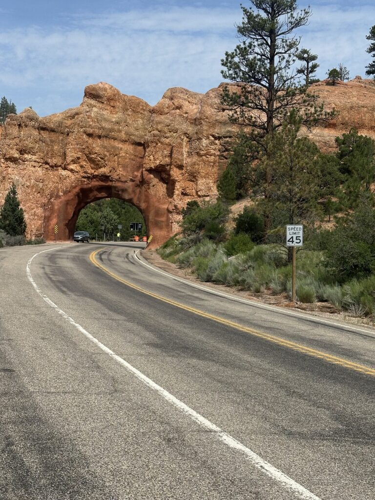 Tunnel Before Bryce Canyon
