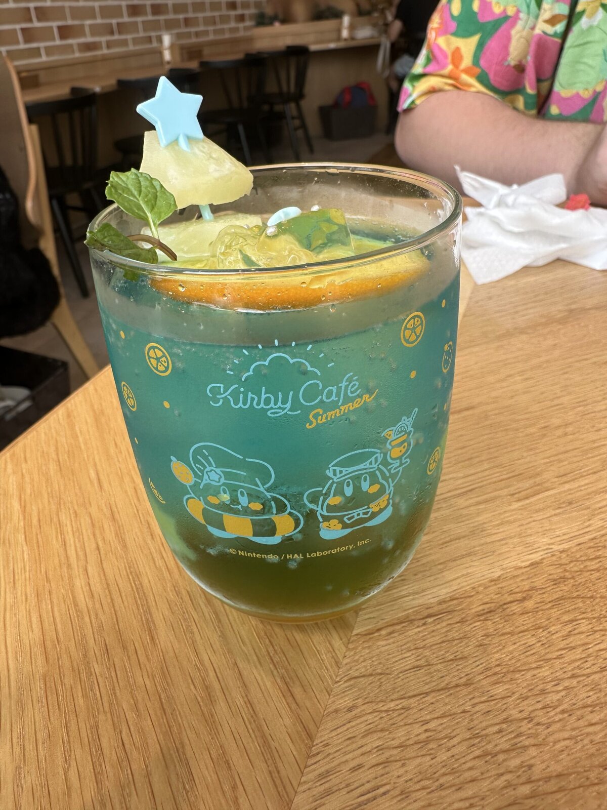 Kirby Cafe Drink