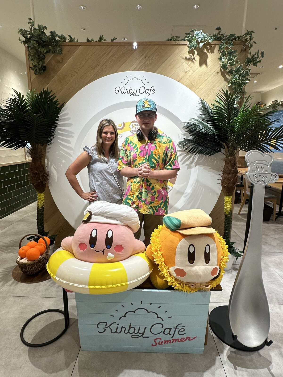 Kirby Cafe Photo Op