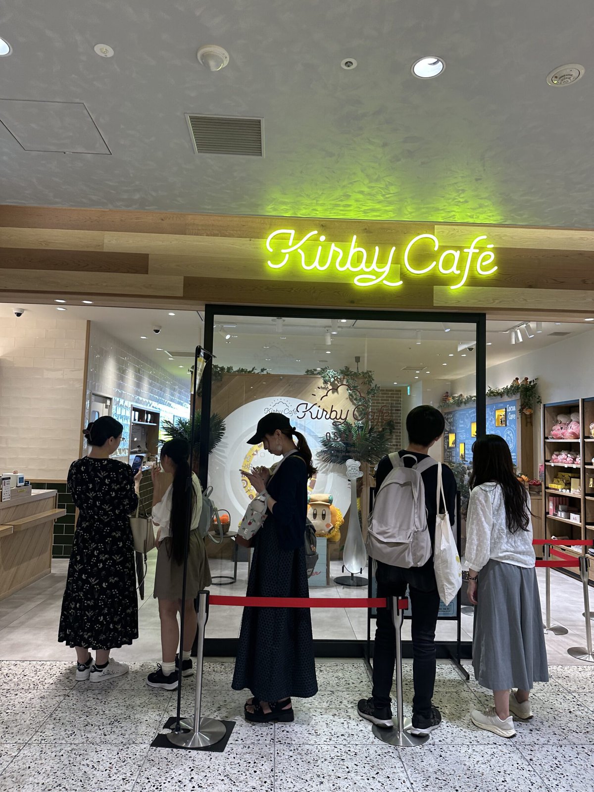 Kirby Cafe Reservation Line