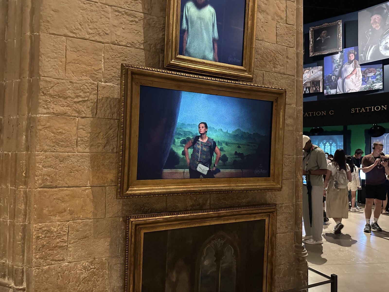 Green Screen Portrait Hogwarts